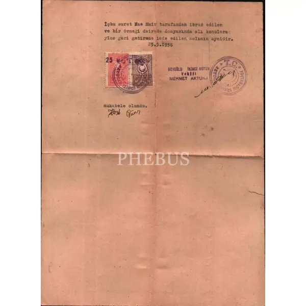 İstanbul Musevi İlkokullarının sağlık ve ruhsal durumlarına dair inceleme ve kayıt dosyası, Galata Elmas Basımevi, 1952, 17x24 cm