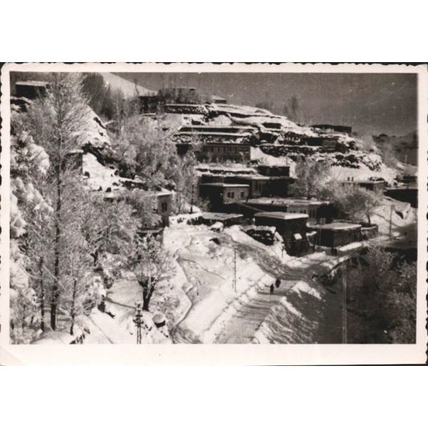 Bitlis´in karlar altında görünümü, 8x11 cm