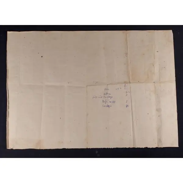 Sultan Reşad tuğralı, inas rüşdiye mektebi [kız ortaokulu] not dökümlü diploması, 1327, 40x56 cm