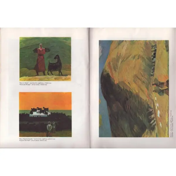 Duran Karaca tarafından imzalı resim sergisi kataloğu, Sanatsal Ürünler Pazarlama Limited Şirketi, 1981, 20 s., 22x30 cm