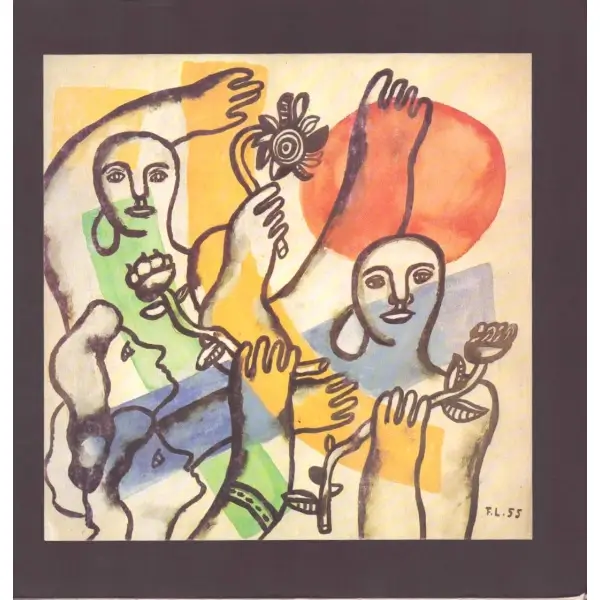 Dessin Et Couleur [Çizim ve Renk] sergi kataloğu, Framond Galerisi, 1985, 20x21 cm