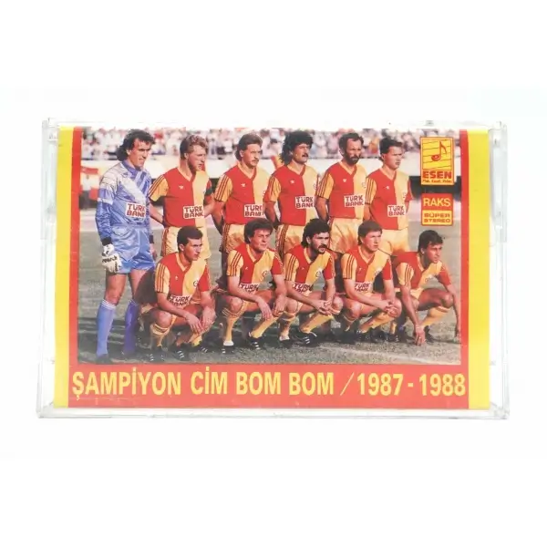 Şampiyon Cim Bom Bom / 1987 - 1988 (Oğuz Abadan & Muhittin Önder), 7x11 cm