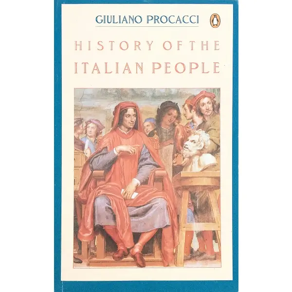 İngilizce HISTORY OF THE ITALIAN PEOPLE, Giuliano Procacci, 1991, England: Penguin Books, 478 s., 15x20 cm