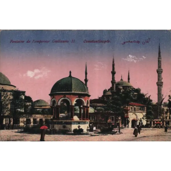 Alman Çeşmesi, Constantinople, ed. M.J.C.