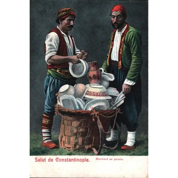 Çömlek satıcısı, Constantinople