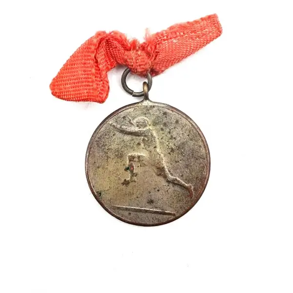 Kabartma atlet figürlü sporcu madalyası, 3x1 cm