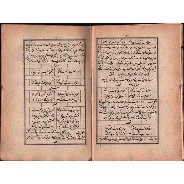 Taşbaskı KİTÂB-I GÜLİSTÂN, 1287, 179 s., 15x23 cm