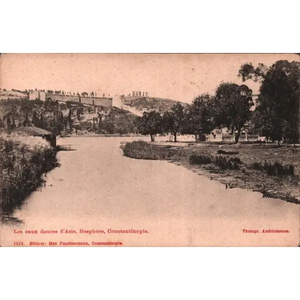 Göksu Nehri, Constantinople, ed. Max Fruchtermann, Foto Andriomenos