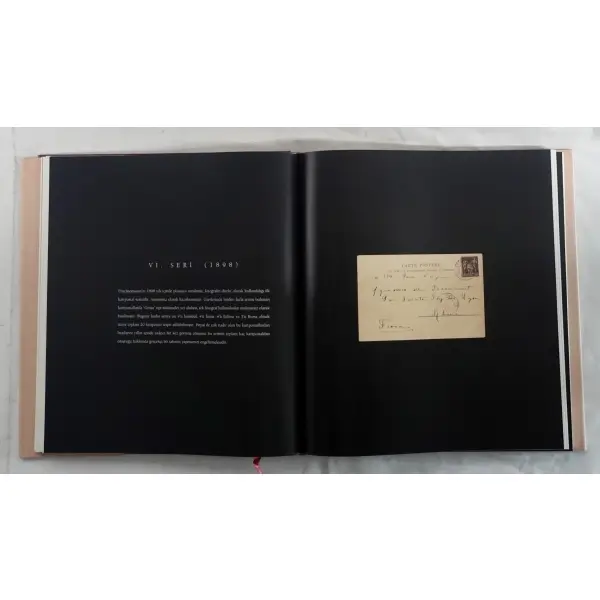 Orijinal karton kutusunda MAX FRUCHTERMANN KARTPOSTALLARI (3 Cilt), Mert Sandalcı, Koçbank, İstanbul - 2000, 1182 sayfa, 30x33 cm