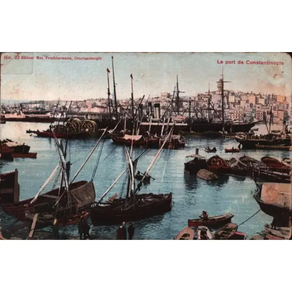 İstanbul Limanı, Constantinople, ed. Max Fruchtermann
