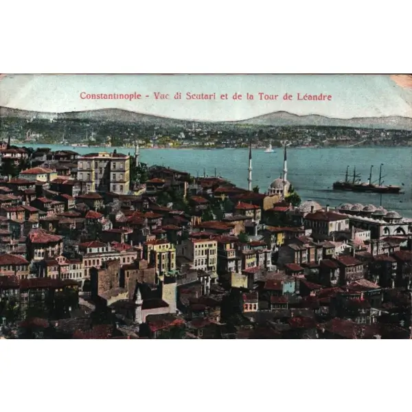 Tophane´den Üsküdar´a bakış, Constantinople