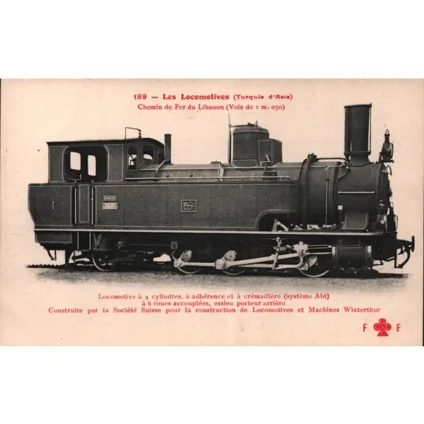 Lübnan Demiryolu, F. Fluery Koleksiyonu
