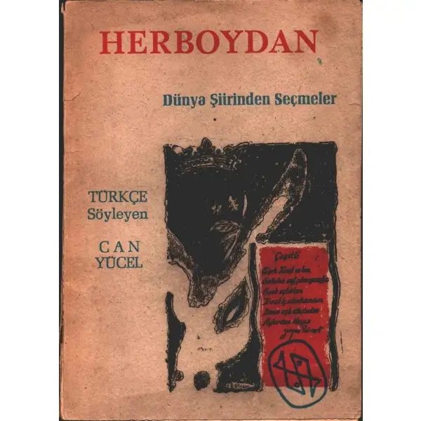 Can Yücel´den ithaflı ve imzalı HERBOYDAN (Dünya Şiirinden Seçmeler), Seçilmiş Hikâyeler Dergisi Yayınları, Ankara - 1957, 67 sayfa, 17x24 cm