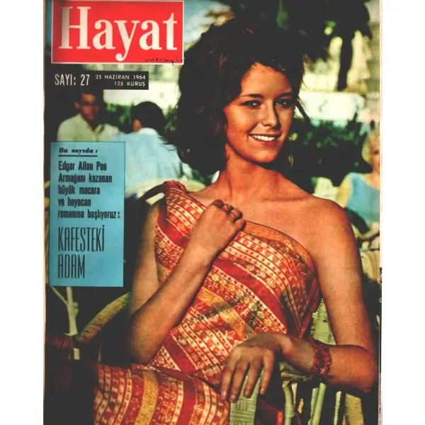 Haftalık HAYAT Mecmuası´nın 1963-1964 yılları arasında yayınlanan ilk 53 sayısı (2 Cilt), 25x33 cm
