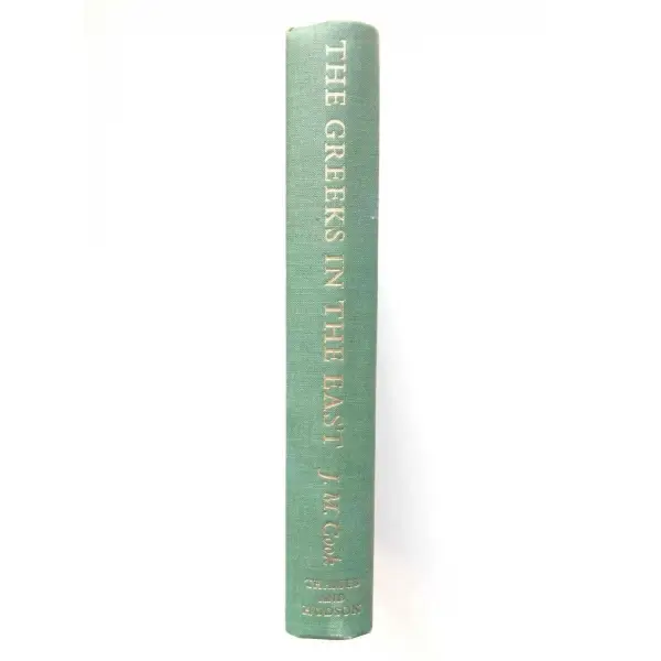 The Greeks in Ionia and the East, J. M. Cook, Thames & Hudson, 1962. 268 sayfa. Sb resimli, Bez ciltli
