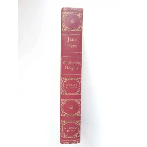 Jane Eyre, Charlotte Bronte, 1946, New York, J . J. Little & Ives, 179s, S/B Resimli, İngilizce, Sert Kapak