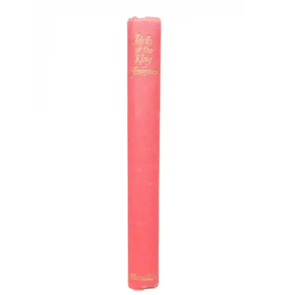 Idylls of the King, Alfred Lord Tennyson, 1957, The Macmillan Company, 197s, S/B Resimli, İngilizce, Sert Kapak