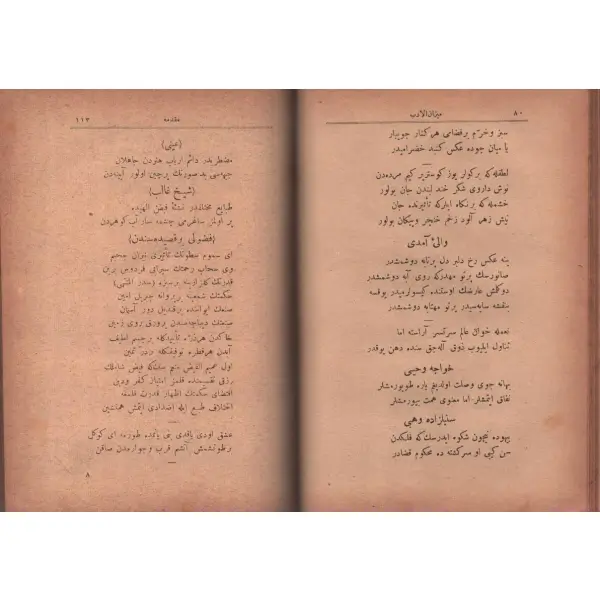 Deri sırtlı cildinde TA´LÎM-İ EDEBİYYÂT (1. Kısım), Recaizâde Mahmud Ekrem, Mihran Matbaası, İstanbul 1299, 397 sayfa, 15x20 cm