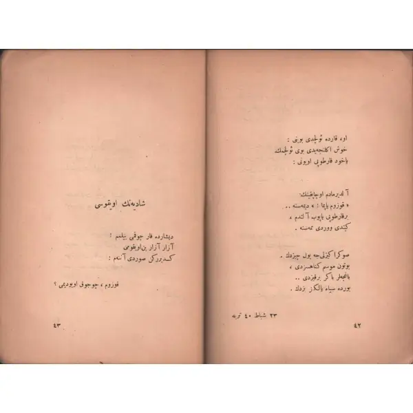 HEYKELTIRAŞ (Şiirler), Arif Nihat [Asya], Mahmud Bey Matbaası, 1340, 48 sayfa, 14x20 cm