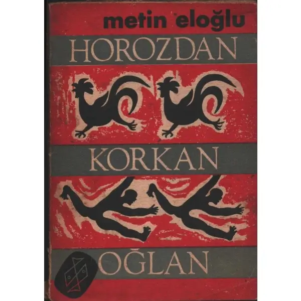 HOROZDAN KORKAN OĞLAN (Şiirler), Metin Eloğlu, Dost Yayınları, 58 sayfa, 12x17 cm