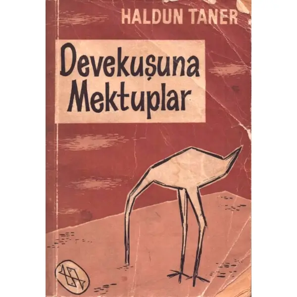 DEVEKUŞUNA MEKTUPLAR, Haldun Taner, 1960, Dost Yayınları, 192 sayfa, 12x17 cm, İTHAFLI VE İMZALI...