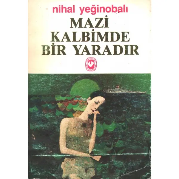 MAZİ KALBİMDE BİR YARADIR, Nihal Yeğinobalı, 1988, Cem Yayınevi, 326 sayfa, 14x20 cm, İTHAFLI VE İMZALI...