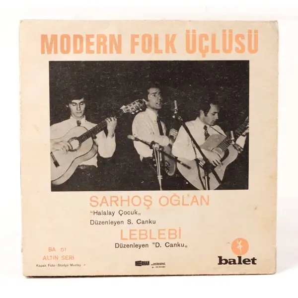 Modern Folk Üçlüsü - Leblebi / Sarhoş Oğlan