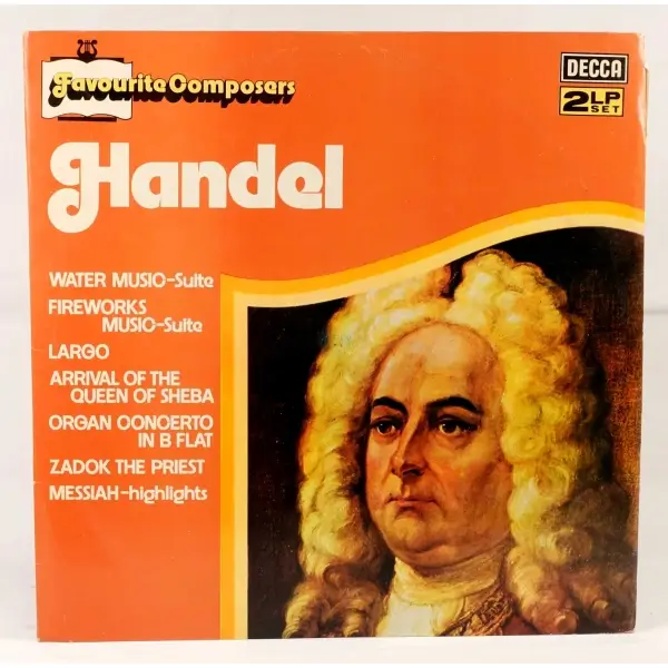 Handel - Water Music / Messiah Highlight (Çift plak)