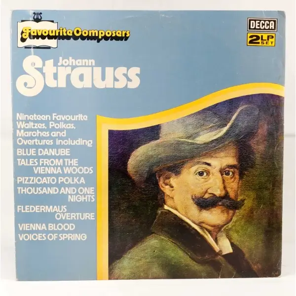 Johann Strauss - Nineteen Favourite / Voices Of Spring (Çift Plak)
