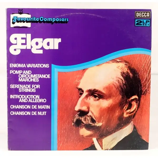 Elgar - Enigma Variations / Chanson De Nuit (Çift Plak)
