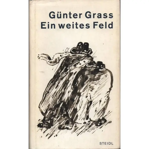 EIN WEITES FELD, Günter Grass, Sebtember 1995, Steidl Verlag, 781 sayfa...