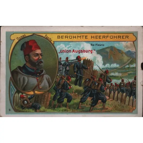Osman Paşa, Kavalier deri temizleyicisi kartı, 7x11 cm