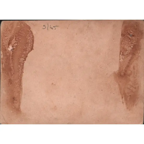 Zeybek görselli ticaret kartı, Bognard, Paris, 8x12 cm