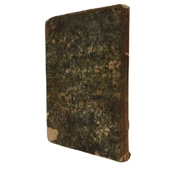 Ebru kaplı cildinde TUHFE-İ VEHBÎ, 1263, 61 s., 15x21 cm