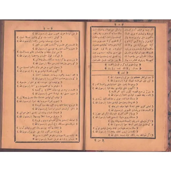 DÎVÂN-I BELÂGAT-UNVÂN-I HÂFIZ ULVÎ, el-Hac Mustafa Efendi Matbaası, 1290, 168 s., 15x23 cm