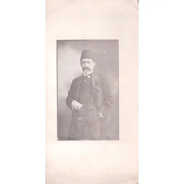 BÂLÂDAN BİR SES, Abdülhak Hâmid [Tarhan], F. Lefler Matbaası, İstanbul, 15 s., 12x24 cm