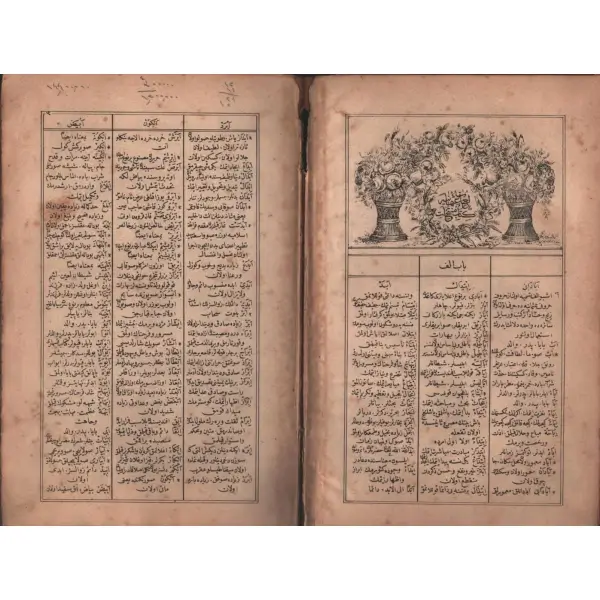 MÜNTEHABAT-I LUGAT-İ OSMANİYE (Taş baskı, İki cilt bir arada), 1282, Matbaa-yı Amire Litografya Destgâhı, 224+246 sayfa, 15x23 cm…