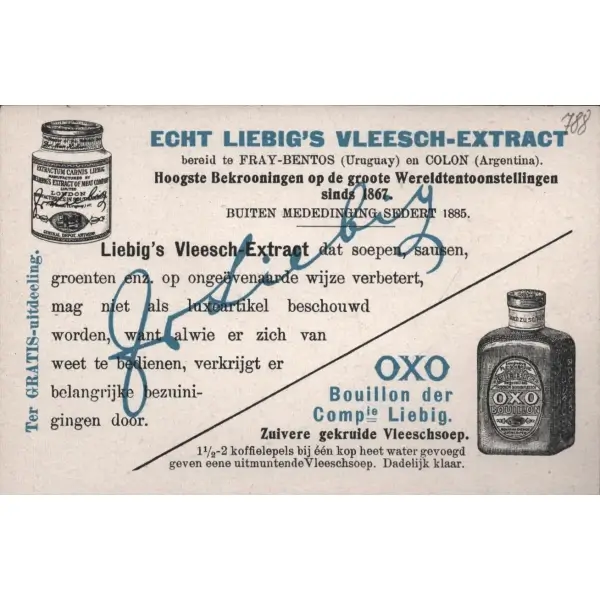 Türkler´in sosyal hayatı konulu 6 adet Liebig et özü kartı, ed. Liebig Et Şirketi, 7x11 cm