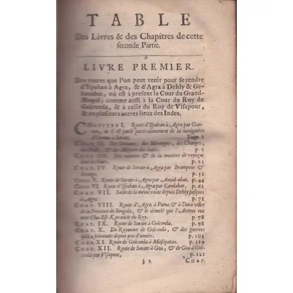 LES SIX VOYAGES DE JEAN BAPTISTE TAVERNIER ECUYER BARON DAUBONNE EN TUR QUIE EN PERSE ET AUX INDES (I-III, Paris 1676-1679), Henri Scheurleer, 782+616 s., 10x16 cm