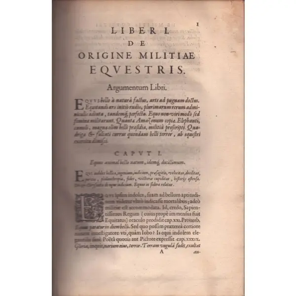 DE MILITIA EQVESTRI LIBER PRIMVS, Hugo Hermann, 344 s., 20x31 cm
