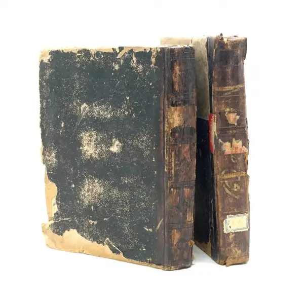 RUHÜ´L MESNEVİ (1 ve 2. cilt), İsmail Hakkı Bursevi, 1287, Matbaa-i Amire, 580 sayfa, 18x26 cm...