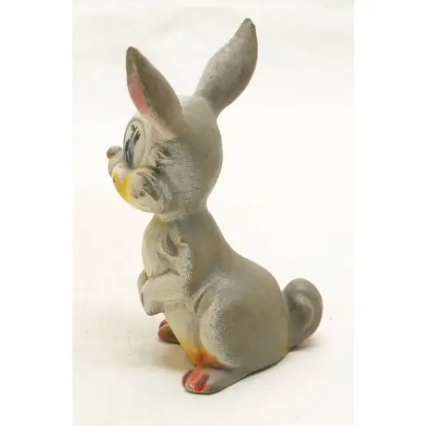 Yerli malı Ege damgalı plastik tavşan figürü, no: 162, 12x5 cm