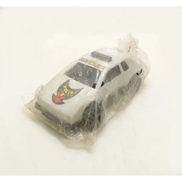 Yerli malı plastik polis arabası, 18x9x7 cm