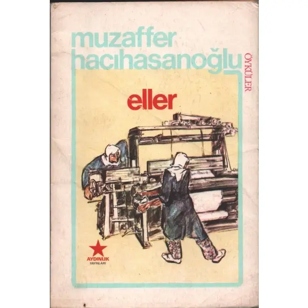 ELLER, Muzaffer Hacıhasanoğlu, 1979, Aydınlık Yayınları, 111 sayfa, 14x20 cm, İTHAFLI VE İMZALI...