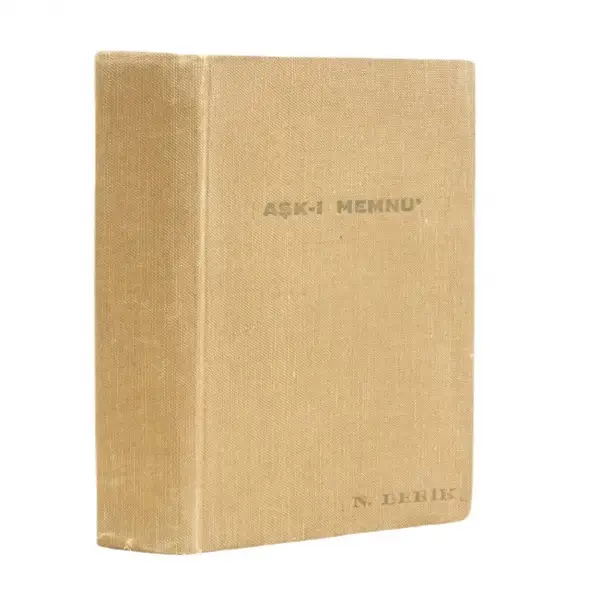 AŞK-I MEMNU, Halid Ziya Uşaklıgil, İstanbul 1939, Hilmi Kitabevi, 447 sayfa, 13x18 cm...