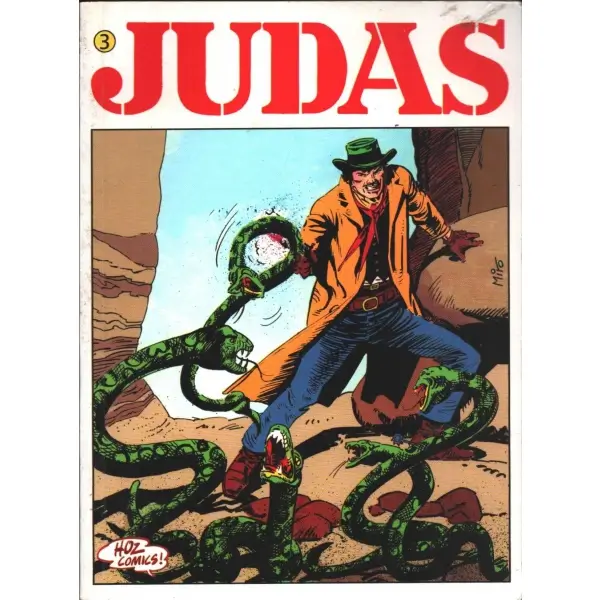 JUDAS, Sayı:3, Hoz Comics, 290 sayfa, 16x21 sayfa