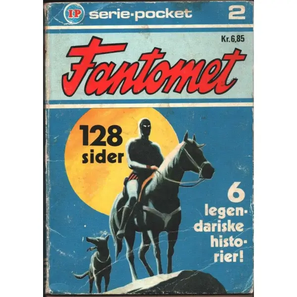 Fince Kızılmaske; FANTOMET, Sayı:2, Finland 1973, 130 sayfa, 12x18 cm