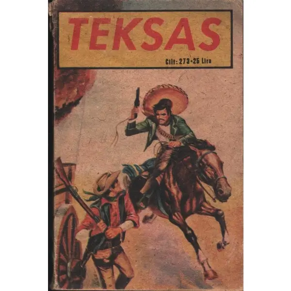 TEKSAS, Cilt: 273, Ceylan Yayınları, 130 sayfa, 14x21 cm