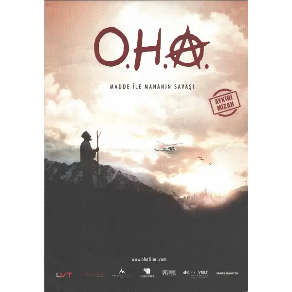 O.H.A. (Madde İle Mananın Savaşı) filminin tanıtım broşürü, 2 sayfa, 21x30 cm...