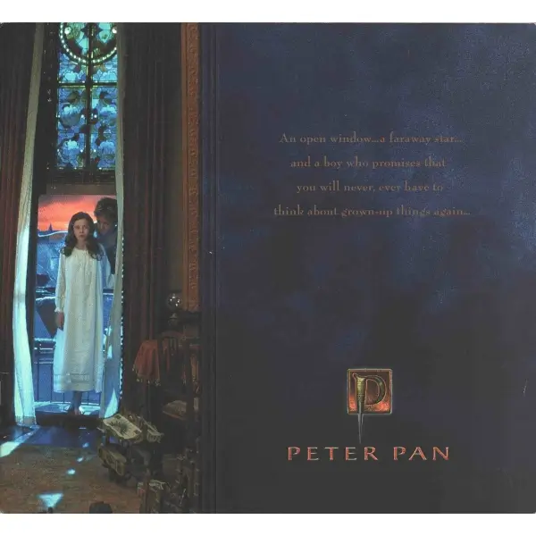 PETER PAN filminin tanıtım kitapçığı, 20 sayfa, 26x24 cm...
